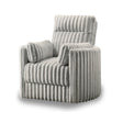 Embrace Swivel Accent Chair-Gray