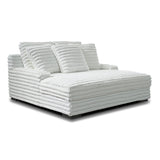 Embrace Dual Chaise Lounge-White