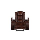 Chester Glider Recliner-Brown