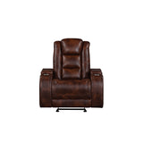 Chester Glider Recliner W/Pwr Hr & Fr-Brown