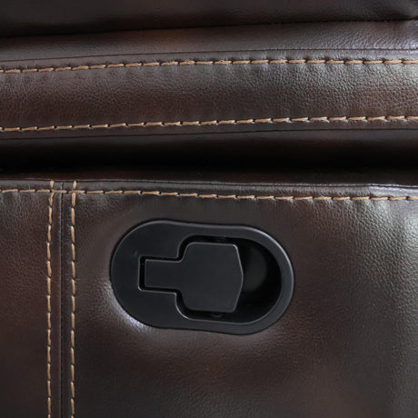 Kellen Glider Recliner-Brown