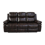 Kellen Sofa W/ Drop Down Tray & Pwr Fr-Brown