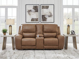 DeepWakes Power Reclining Loveseat with Console