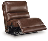 DeepWakes Power Reclining Sectional - galleria furniture outlet
