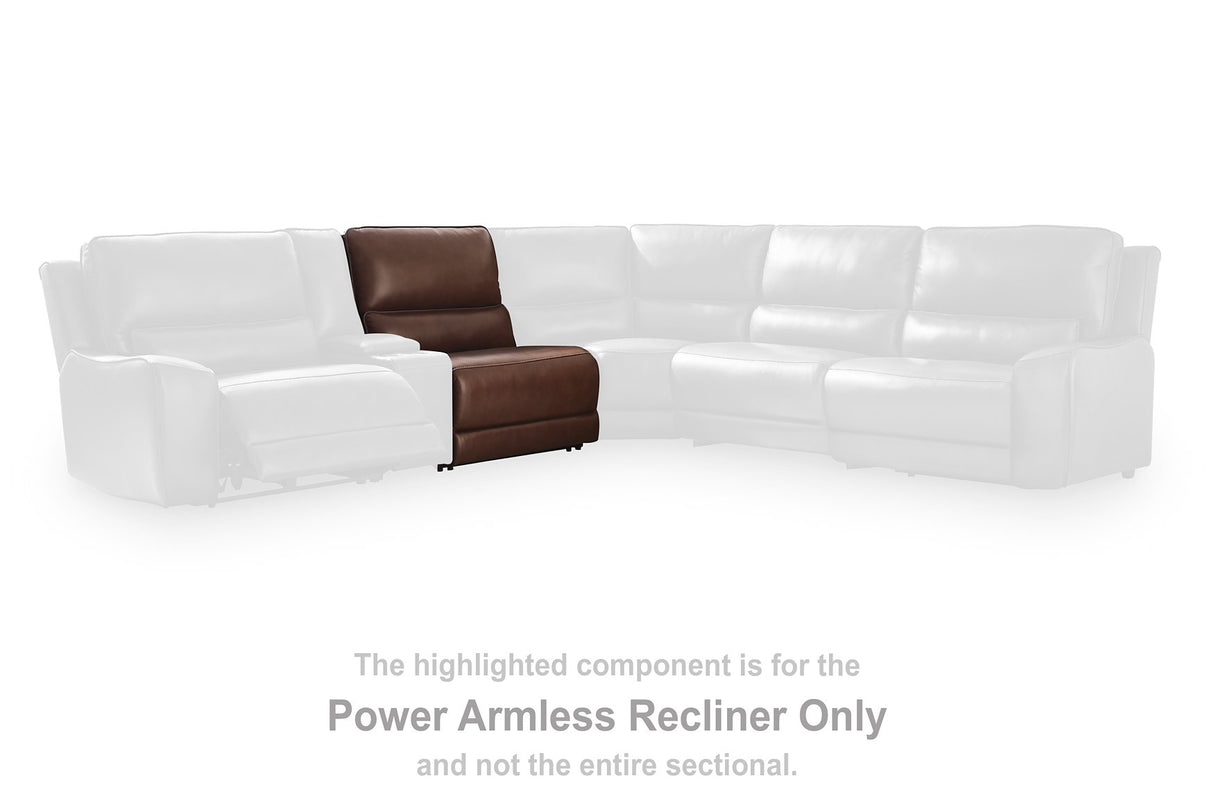 DeepWakes Power Reclining Sectional - galleria furniture outlet