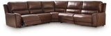 DeepWakes Power Reclining Sectional - galleria furniture outlet