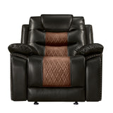 Nikko Glider Recliner-Brown