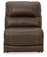 Dunleith Power Reclining Sectional - galleria furniture outlet