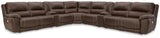 Dunleith Power Reclining Sectional - galleria furniture outlet