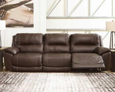 Dunleith Power Reclining Sofa - galleria furniture outlet