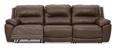 Dunleith Power Reclining Sofa - galleria furniture outlet