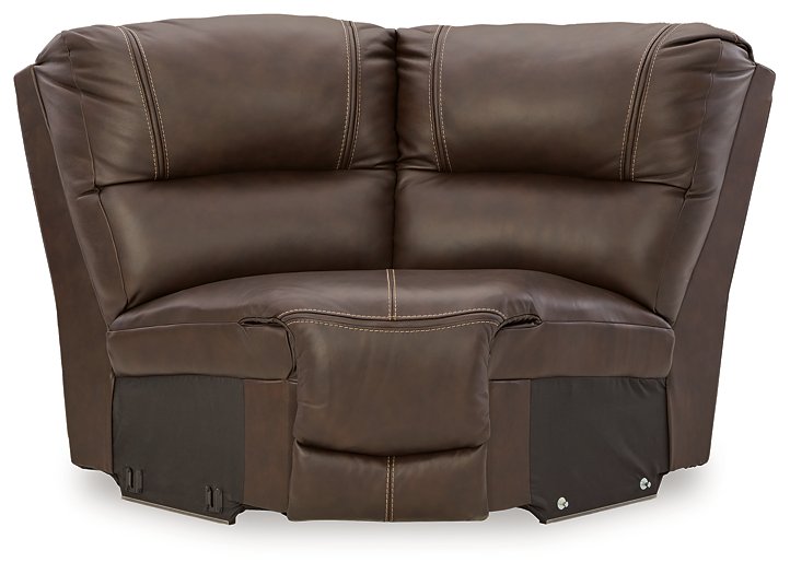 Dunleith Power Reclining Sectional - galleria furniture outlet