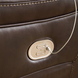 Dunleith Power Reclining Sectional - galleria furniture outlet