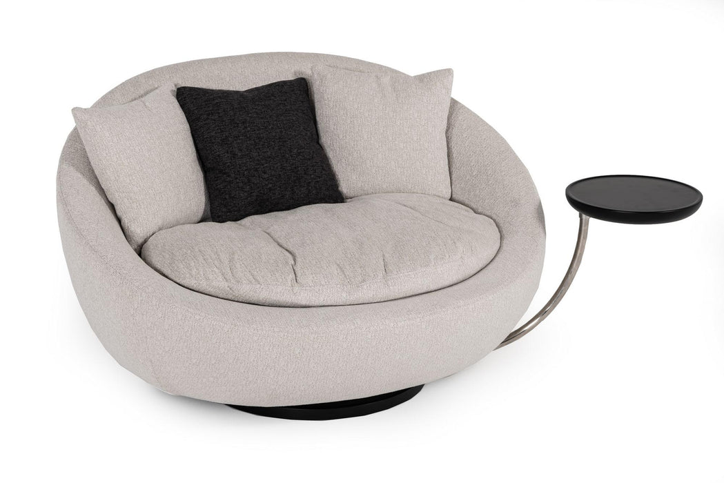 Divani Casa Alba Modern Lounge Chair