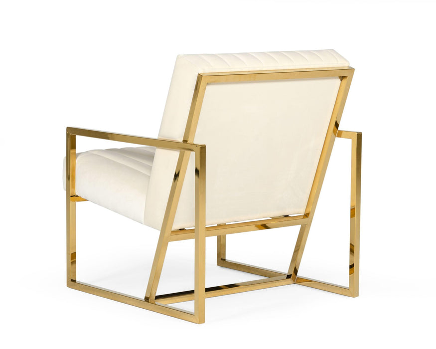 Divani Casa Baylor Modern Lounge Chair