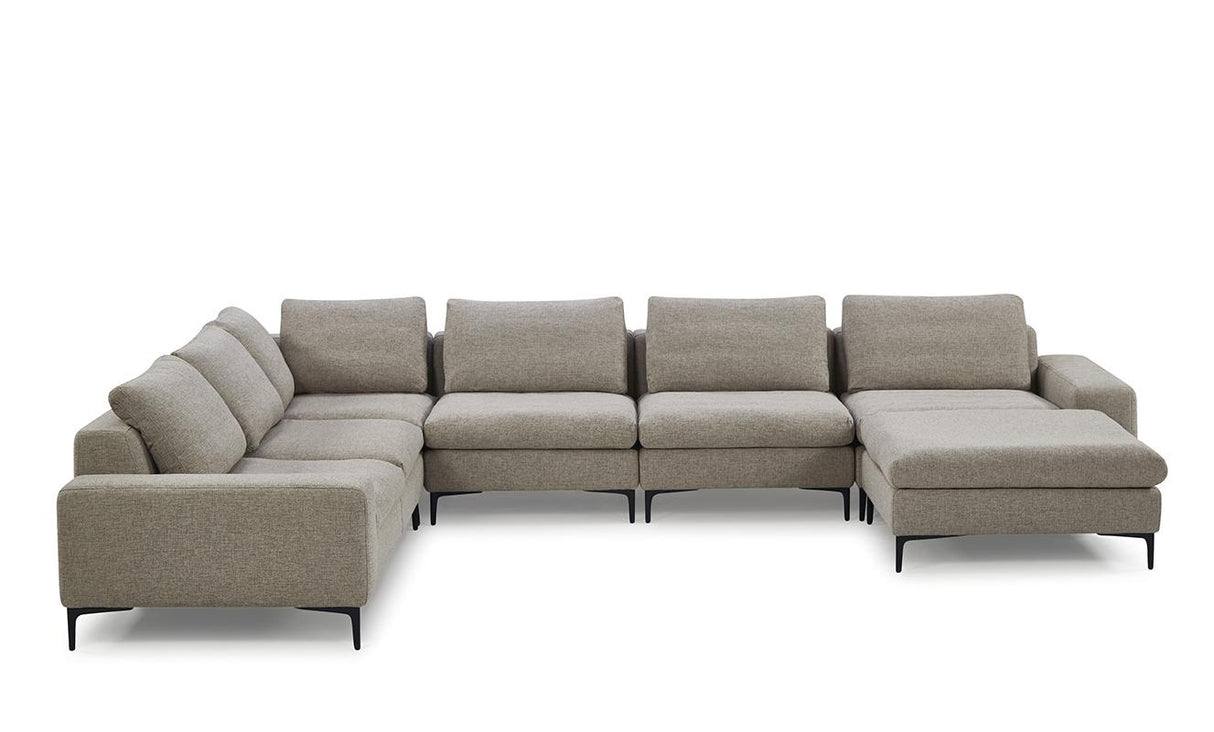 Divani Casa Cascade Modern Sectional Sofa