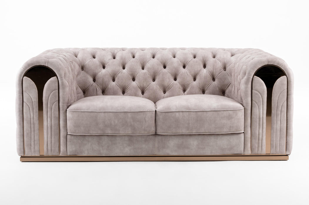 Divani Casa Dosie Transitional Loveseat image