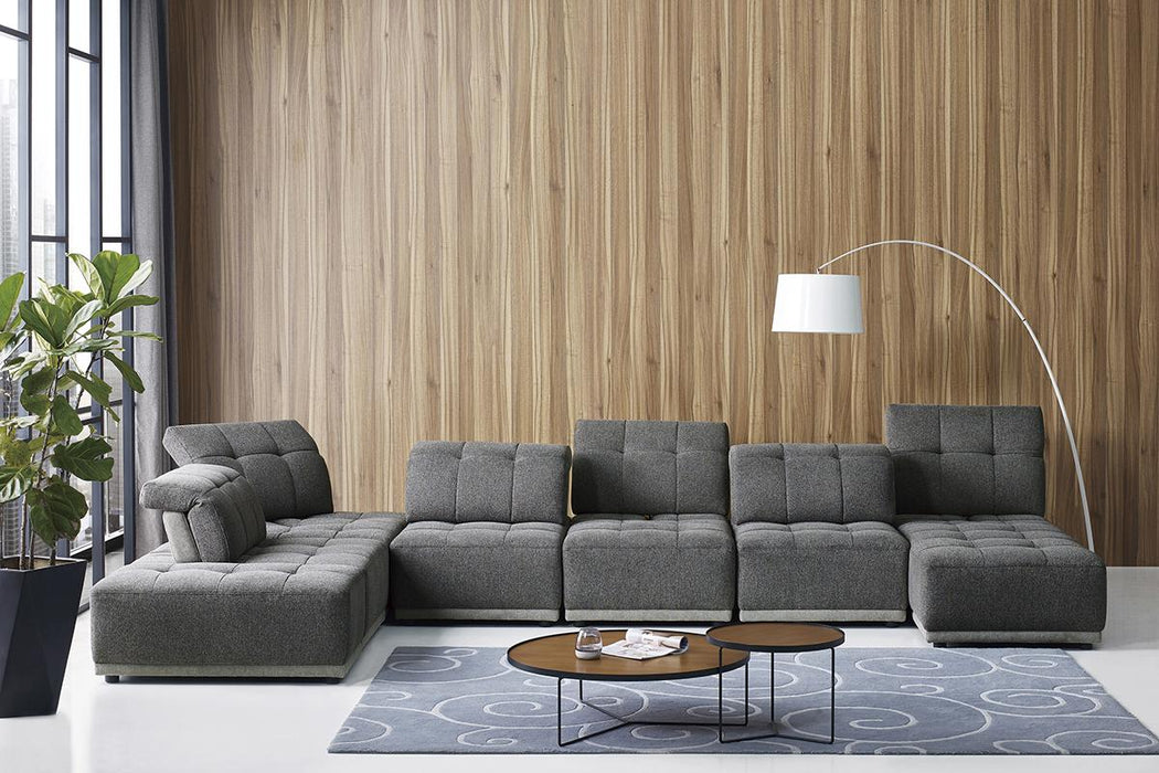 Divani Casa Ekron Modern Sectional Sofa