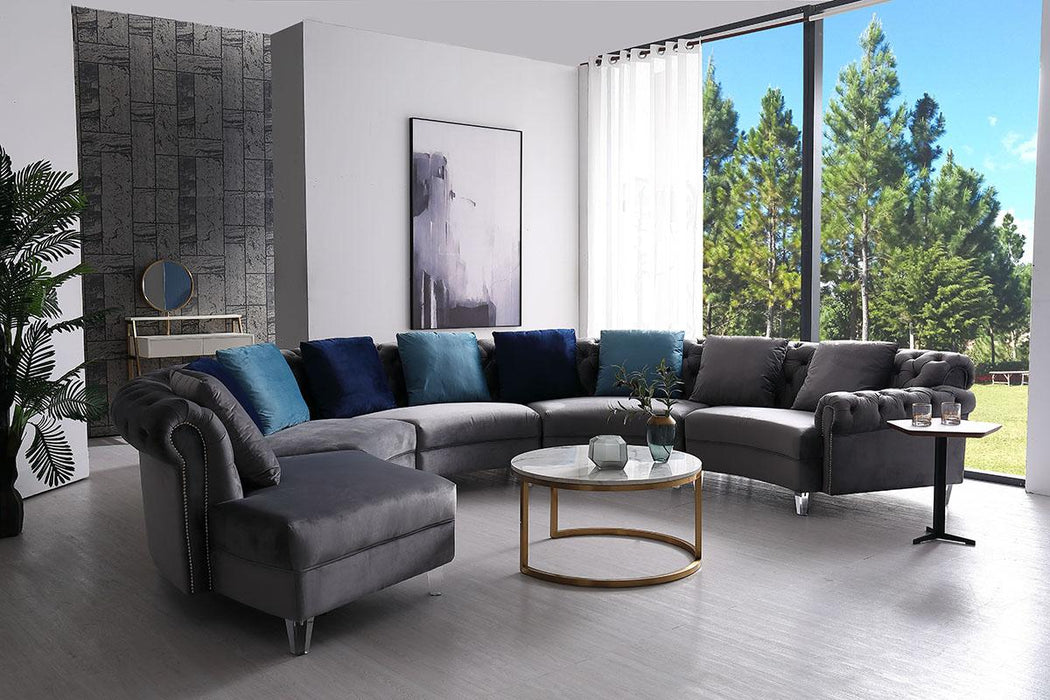 Divani Casa Darla Modern Sectional Sofa