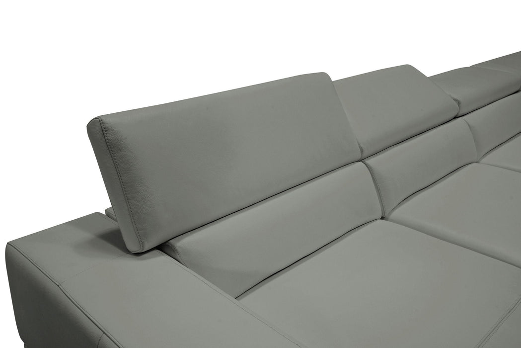 Divani Casa Pella Modern Sectional Sofa