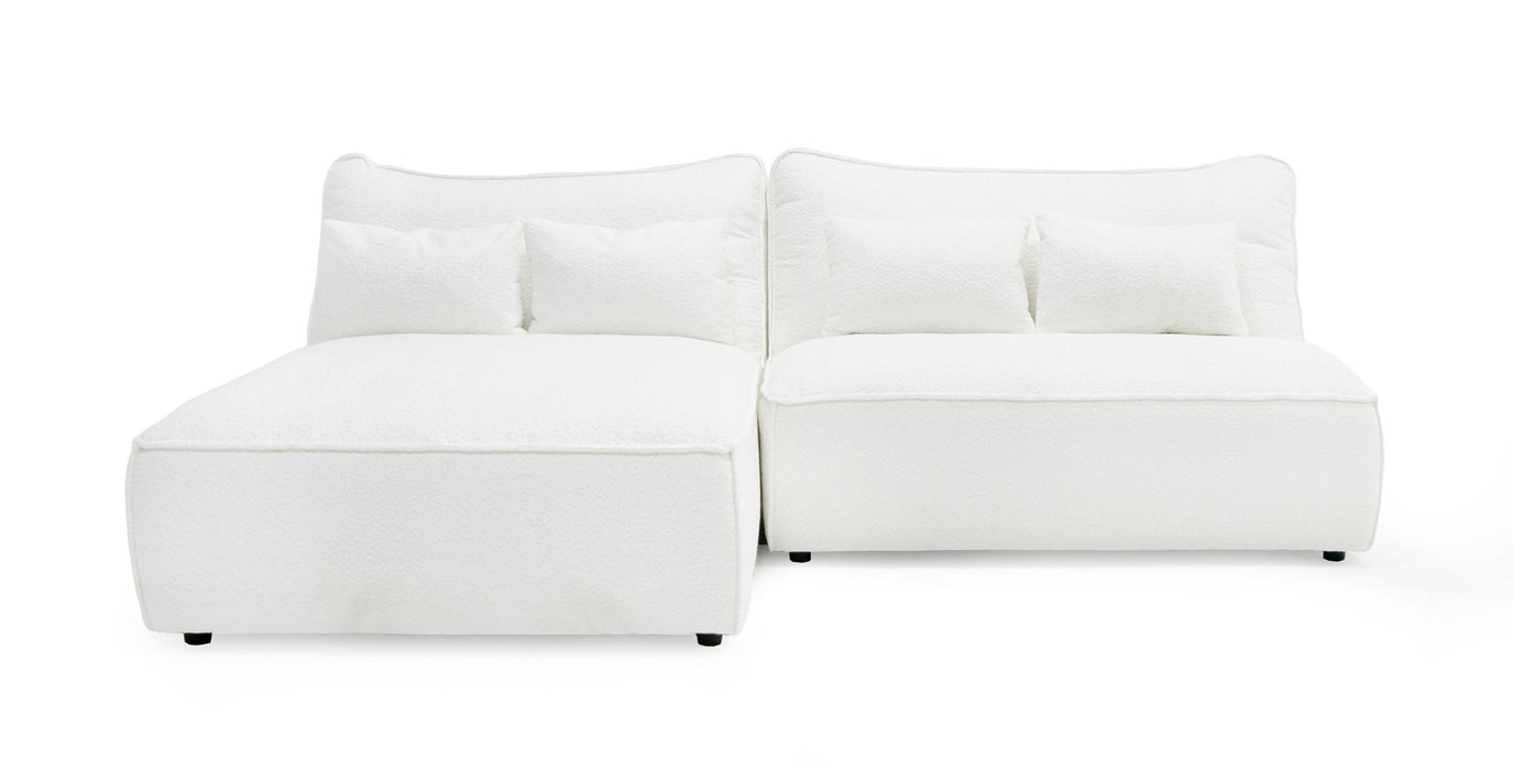 Divani Casa Racine Modern Sectional Sofa