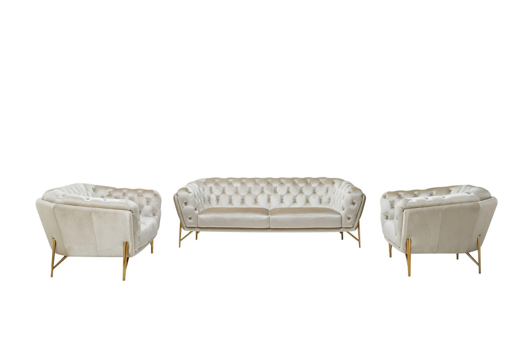 Divani Casa Stella Transitional Sofa Set image