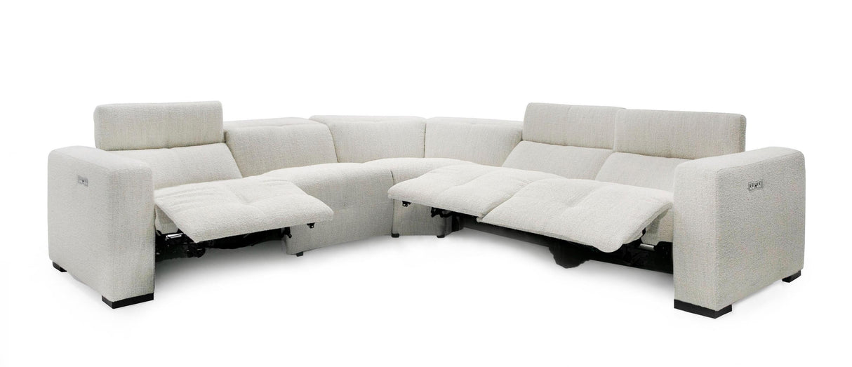 Divani Casa Beck Contemporary Sectional Sofa
