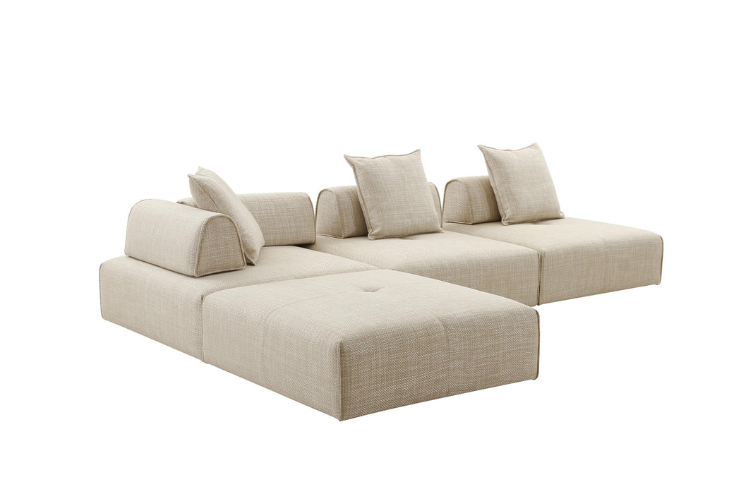 Divani Casa Mondo Modern Sectional Sofa