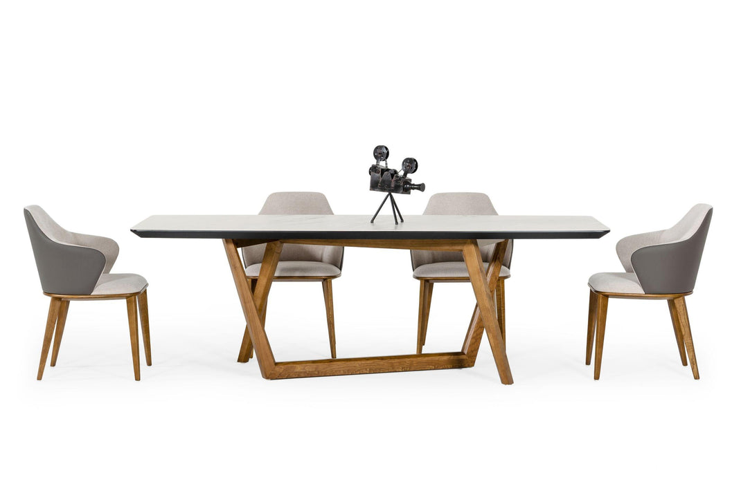 Modrest James Contemporary Dining Table