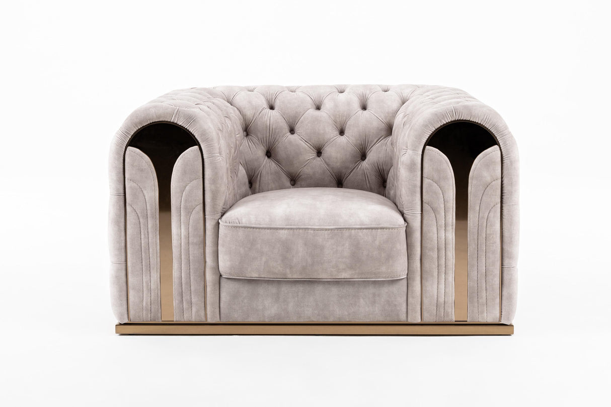 Divani Casa Dosie Transitional Accent Chair