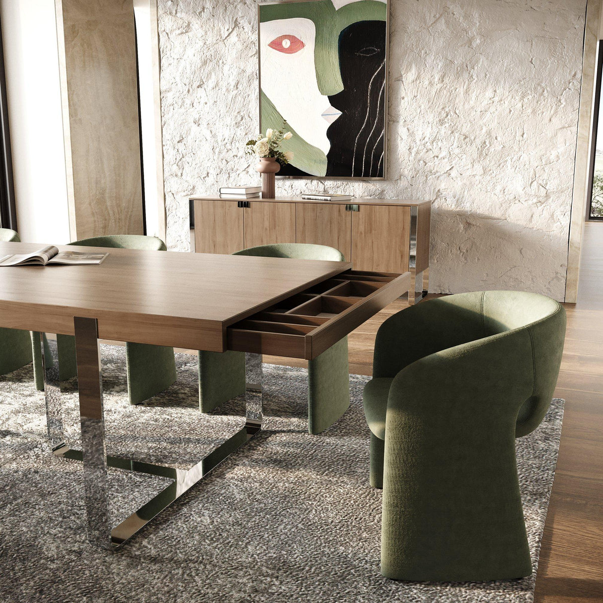 Modrest Pauline Modern Dining Table
