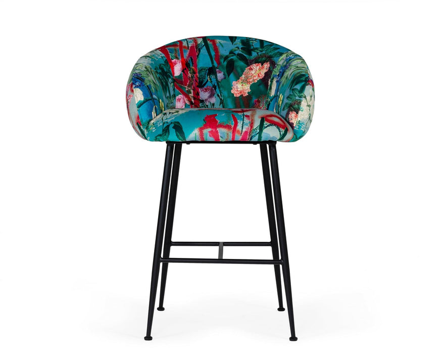 Modrest Roxann Contemporary Bar Stool