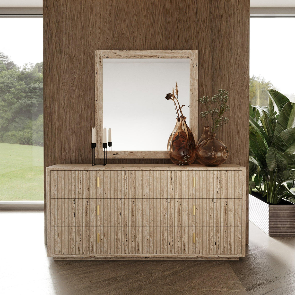 Nova Domus Roma Modern Dresser - galleria furniture outlet