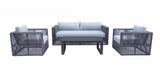 Renava Whimsy Modern Outdoor Sofa Set