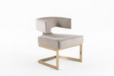 Modrest Calvo Off Modern Dining Chair