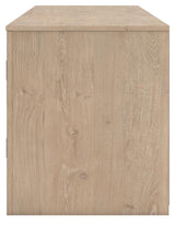 Cayboni 71" TV Stand with Electric Fireplace