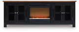 Wildenauer 76" TV Stand with Electric Fireplace