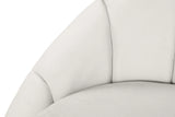 Shelly Cream Velvet Chair