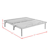 Z Base Pro Adjustable Bed with Head and Foot Incline