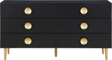 Zayne Black Dresser