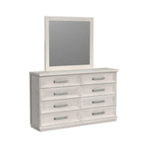 Avalanche Storage Bedroom Set in Antique White