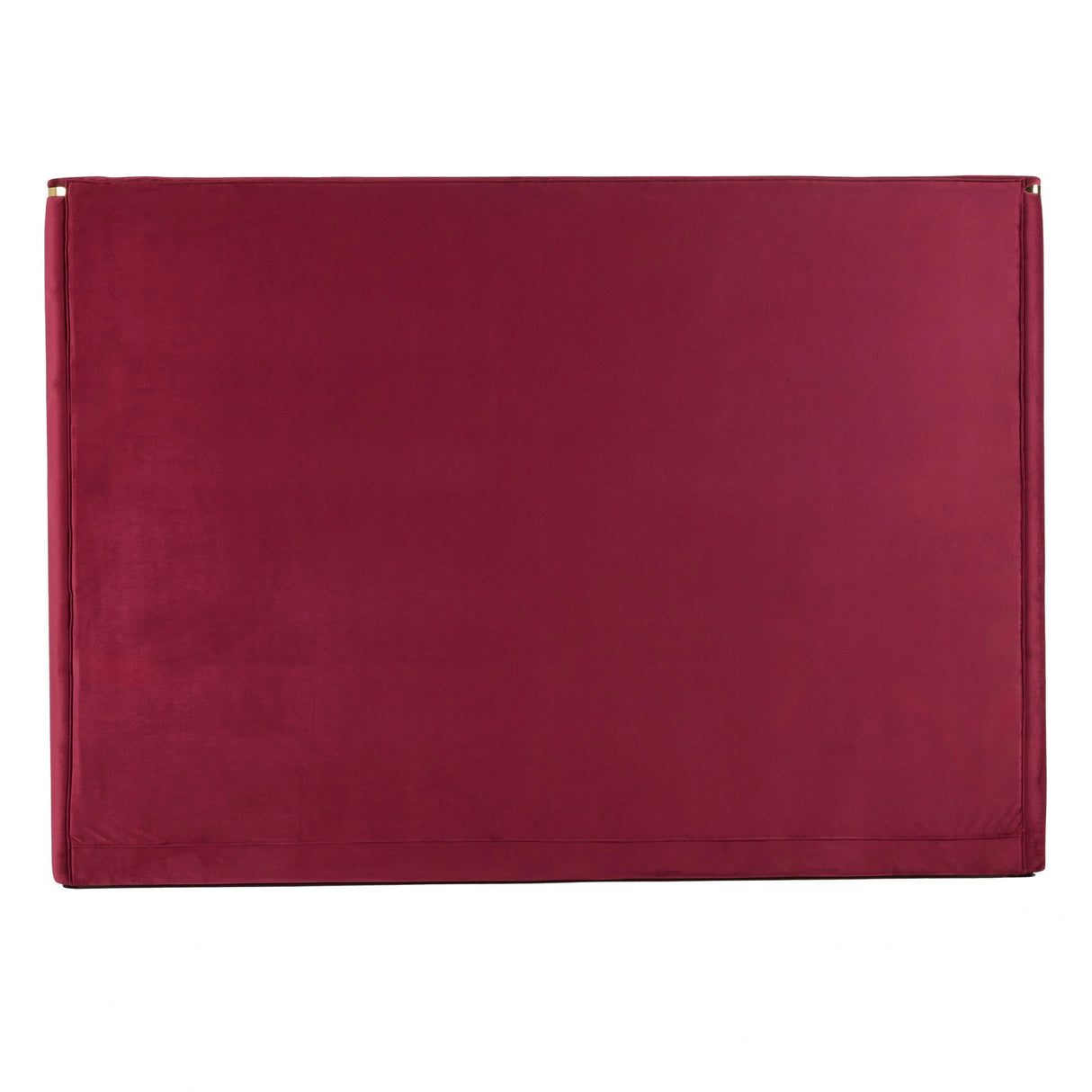 Janet - Modern Red Velvet + Gold Bed