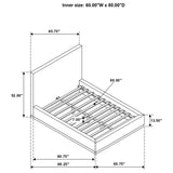 Knox Panel Platform Bed