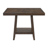 Seneca Square Counter Table with Lazy Susan