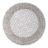 T3704-35 COFFEE TABLE SILVER