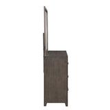 Landon Mirror-Walnut