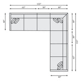 Palisades Fabric Sectional