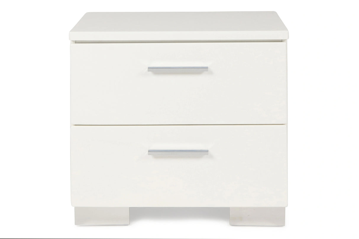 Sapphire Nightstand-White