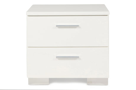 Sapphire Nightstand-White