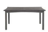 Flair 60" Dining Table & 4 Chairs (5 Pc Set)-Gray